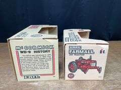 (2) 1/16 Farmall 350 + McCormick WD-9 NIB Ertl