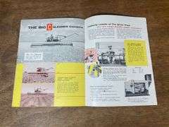 (2) AC Gleaner Combine Sales Literature