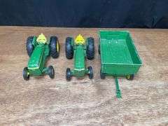 (3) 1/16 John Deere 2030, 2040, Wagon Ertl