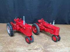 (2) 1/16 Farmall H + Farmall Super M-TA Ertl