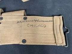 US WW1 ID'd Russell Mfg. Ammo Belt