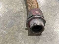 Vintage White Fuel Pump Hose