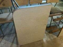 Vintage Table with Assorted Chairs