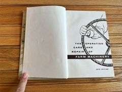(3) John Deere Operation, Care, + Repair of Farm Machinery Books