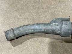 Vintage White Fuel Pump Hose