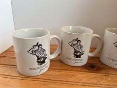 (4) John Deere Service Mugs