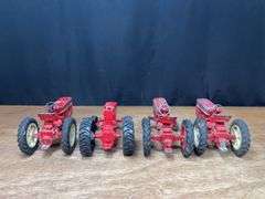 (4) 1/16 IH Tractors Ertl