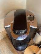 Keurig, Can Opener, and Coffee Bean Grinder