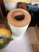 Globe and Paper Roll