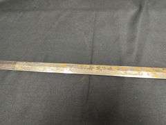 Masonic Knights Templar Past Commander ID'd Ceremonial Sword w/Scabbard