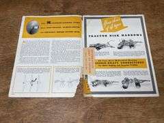 (5) IH Implement Sales Literature