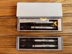 (2) John Deere Pens & Pencil Sets