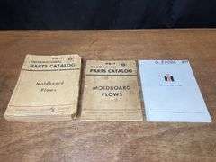 (3) IH Plow Parts Catalogs