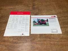 (2) IH + Case-IH Tractor Sales Literature
