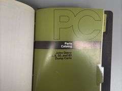 John Deere Parts Catalog Binder