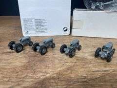 (9) 1/64 + 1/43 Ford, MF, Ferguson
