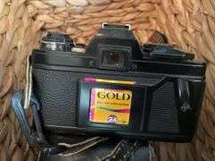 Minolta film Camera and Viewfinder