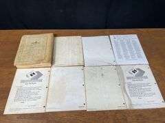 (8) IH Plow Manuals
