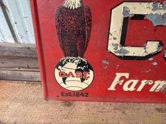 Case Farm Machinery Sign