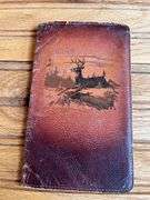 John Deere Leather Notebook