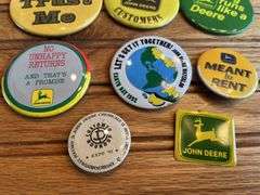 (8) John Deere Buttons