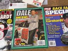 NASCAR Magazines + Memorabilia