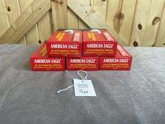 5 Boxes Federal/American Eagle 230 Gr. FMJ .45 Auto