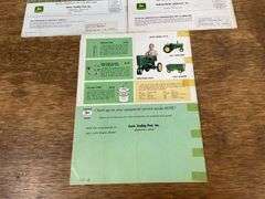 (3) John Deere Parts Catalogs