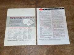 (2) IH T-340 Crawler Sales Literature