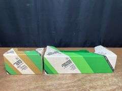 (2) 1/16 John Deere M + Spreader NIB Ertl