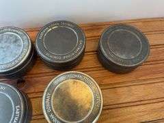 (6) Eastman Kodak Tins