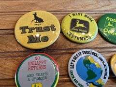 (8) John Deere Buttons