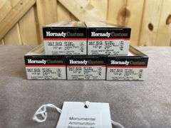 5 Boxes Hornady Custom 124/147 Gr. HP/XTP .357 SIG