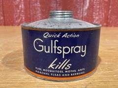 Gulf Continuous Space Sprayer Insect Killer Tin/metal