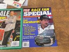 NASCAR Magazines + Memorabilia