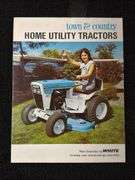 1970 White Town & Country Home Utility Tractors Sales Literature