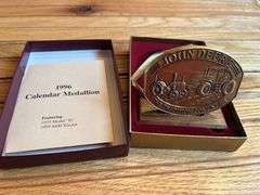 (4) John Deere Calendar Medallions