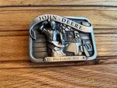 (4) John Deere Belt Buckles