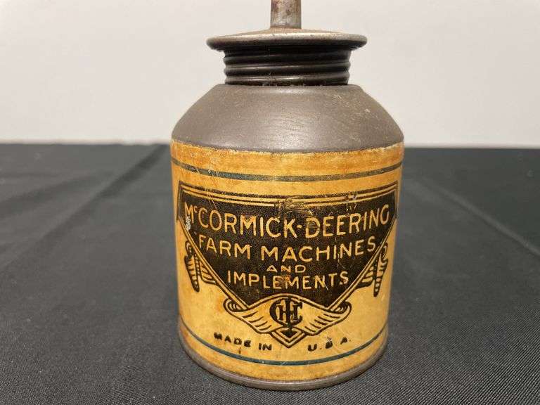 McCormick-Deering Farm Machines Oil Can