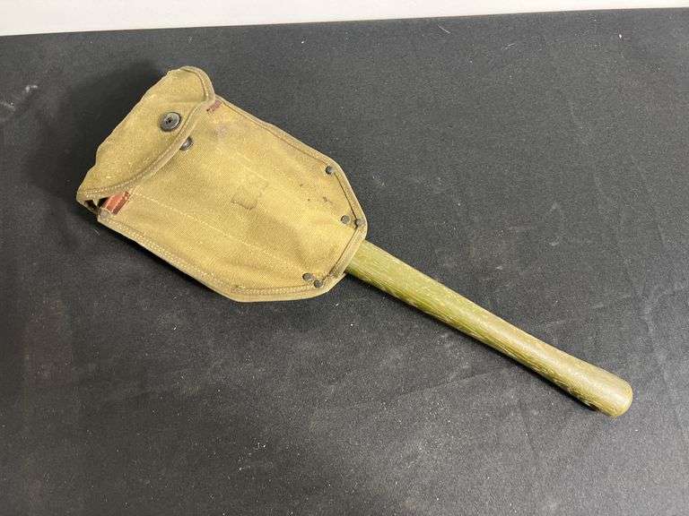 US H-W M1951 Entrenching Tool w/Canvas Carrier image