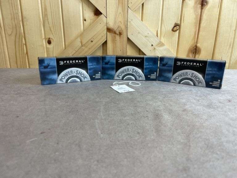 3 Boxes Federal 64 Gr. SP .223 image