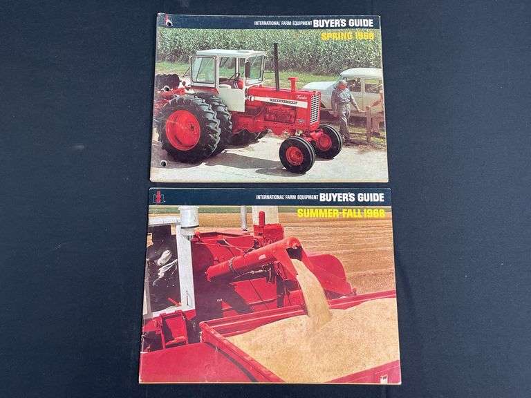 (2) 1968 IH Farm Equipment Buyers Guide image