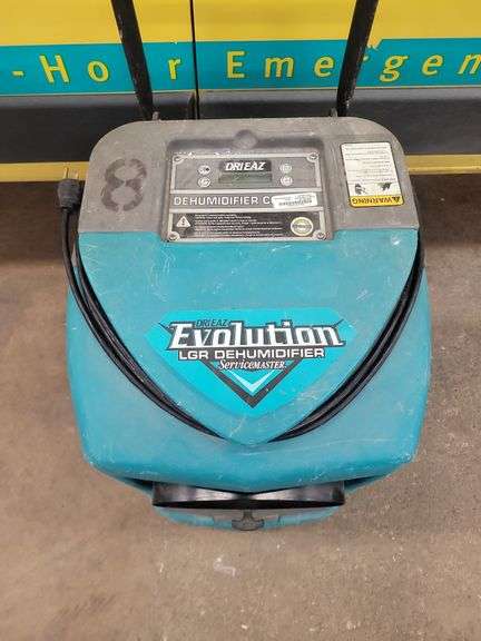 Dri-Eaz Evolution LGR Dehumidifier...Model:F292-SM...Total Hrs: 3,571
