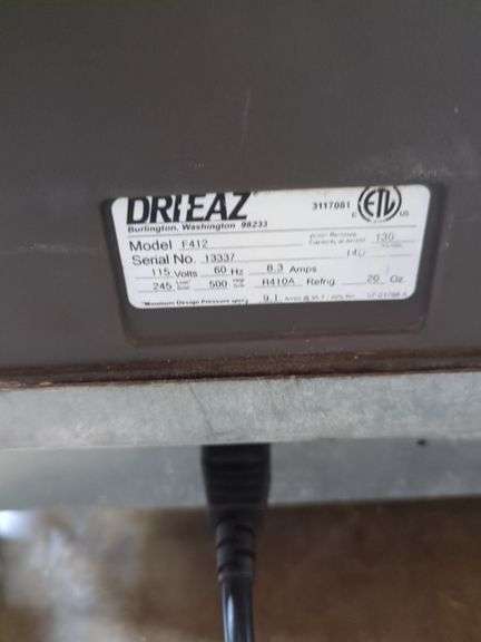 Dri-Eaz LGR 7000XLi Dehumidifier (F412)