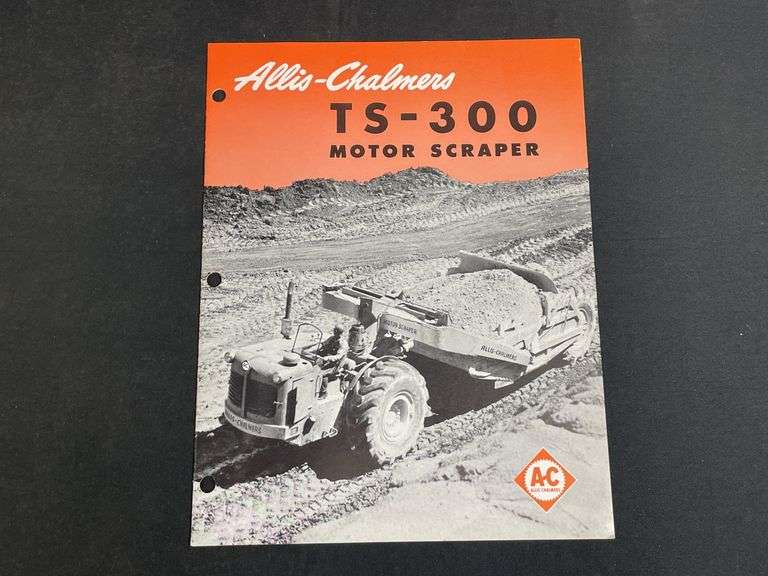 Allis Chalmers TS-300 Motor Scraper Sales Literature image