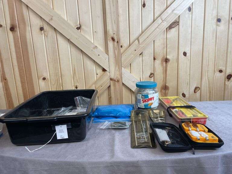 Misc Lots of Gun Cleaning Rods, Supplies, Etc. image