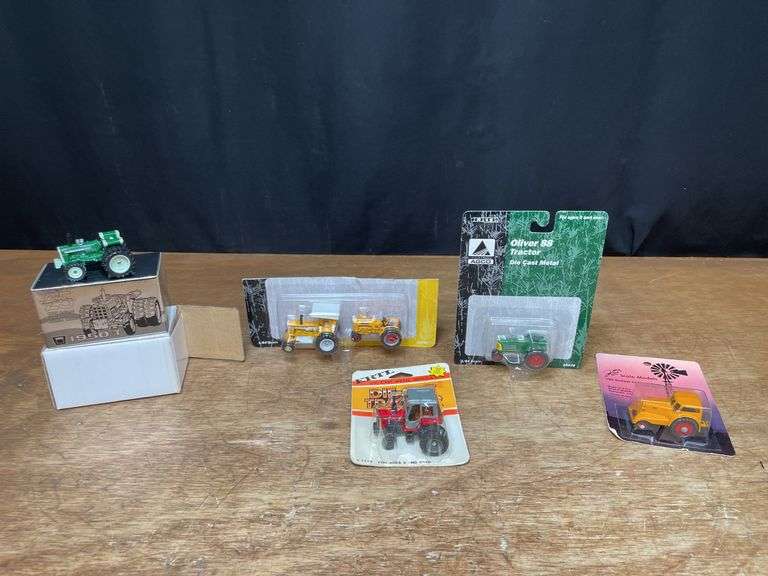 (5) 1/64 Oliver, MM, MF Tractors image