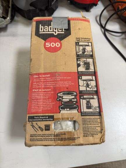 Badger 500 Waste Disposer 1/2 HP