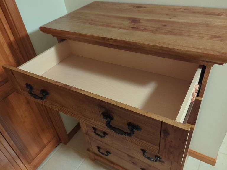5 Drawer Dresser - 50" x 20" x 34"