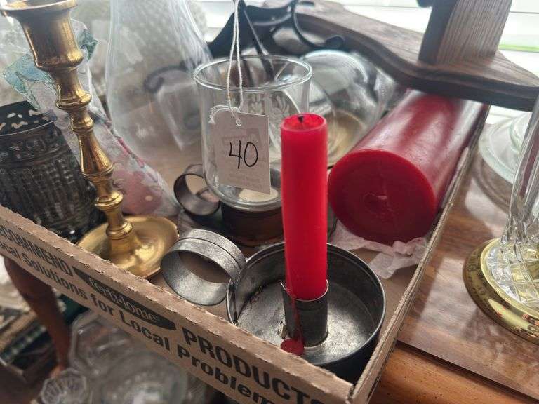 Assorted Candles and Accessories